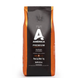 Café Torrado em Grãos América Espresso Premium 1kg