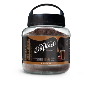 chocolate cremoso estilo europeu pote.